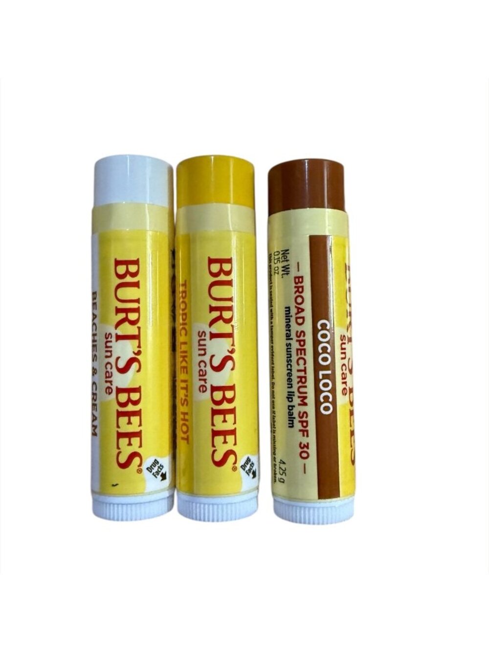 Burt Bees Lip Balm bundle